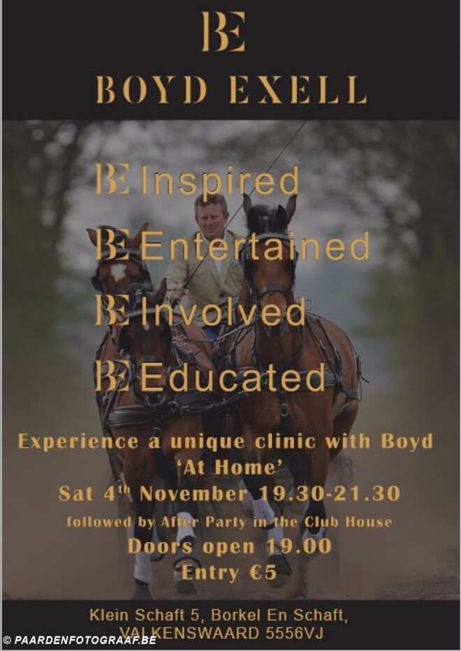 Clinic Boyd Exell - At Home - 4/11/2017