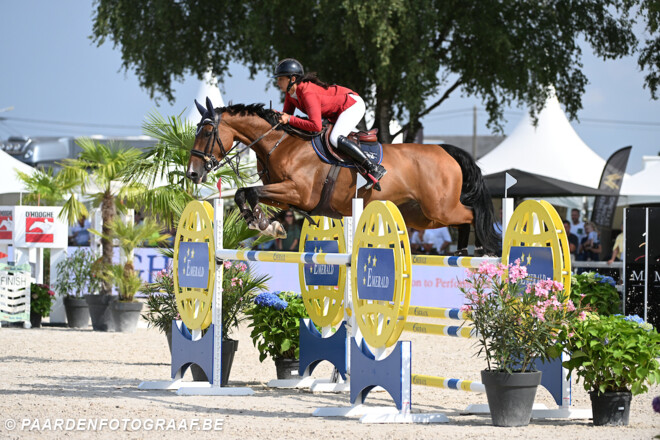 Virginie Thonon wint opnieuw in het Sentower Park!