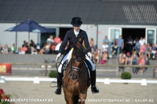 Dressuurteam vierde in CDIO Rotterdam