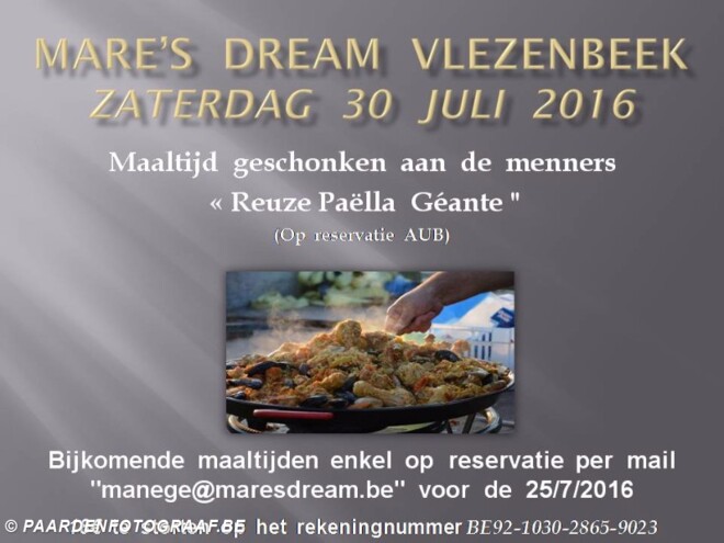 Vlezenbeek trakteert de menners - 30-31/07