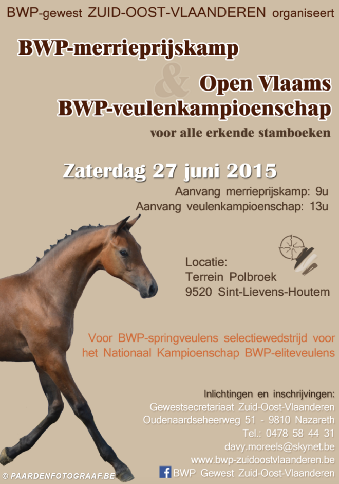 Laatste dagen inschrijven Open Vlaams BWP...