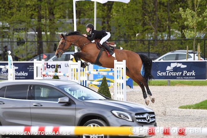 CSI3* Herning: Patrik Spits naast podium