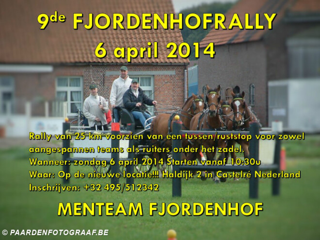 Castelre - Fjordenhofrally, 6 april 2014
