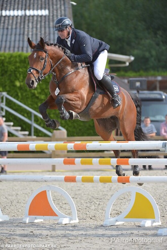 CSI2* Opglabbeek: Mike Van Belle op podium