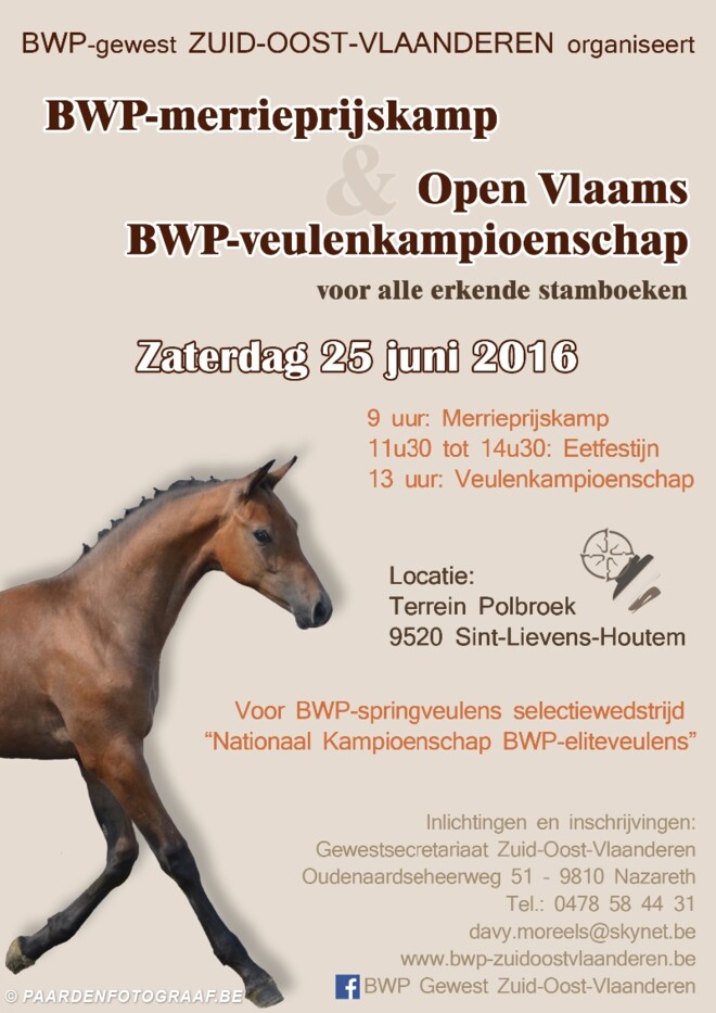 Zaterdag 25 juni - BWP Zuid-Oost-Vlaanderen