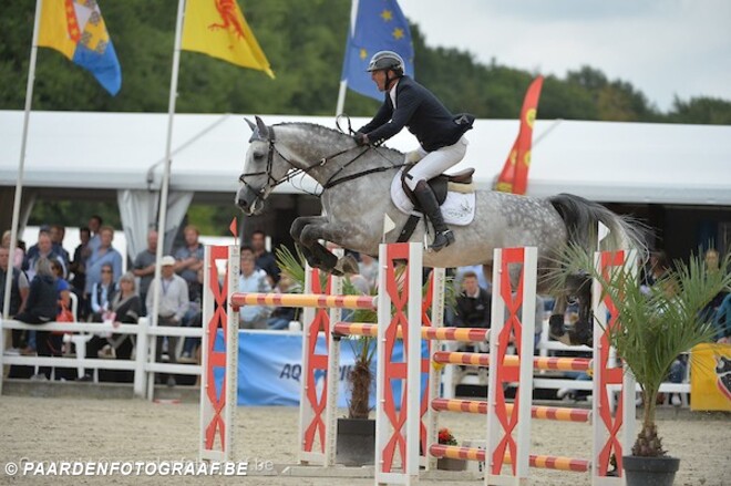 Walter Lelie 6de in troosting WK 7-jarigen