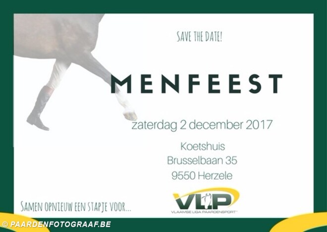 Belgisch Mennersfeest 2017 - save the date