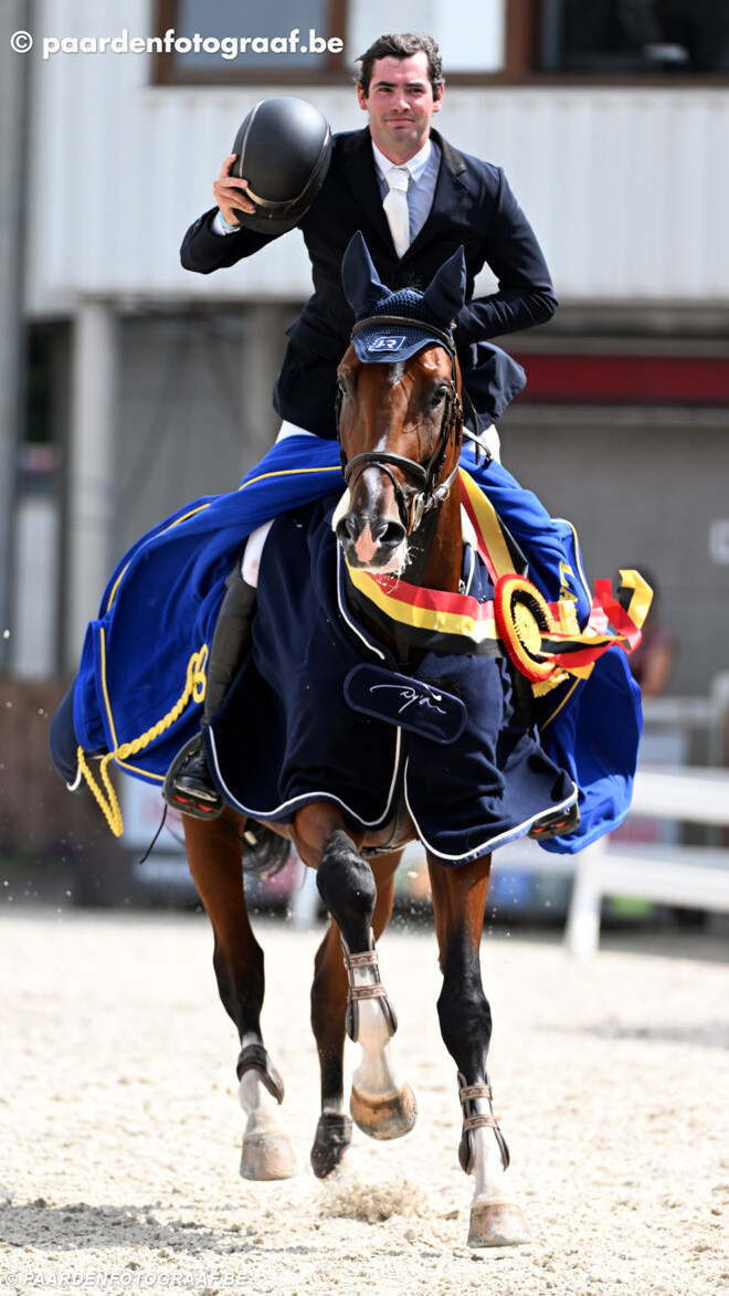 Nathan Budd en Ely des Rosiers Z Belgisch Kampioen 5-jarigen!