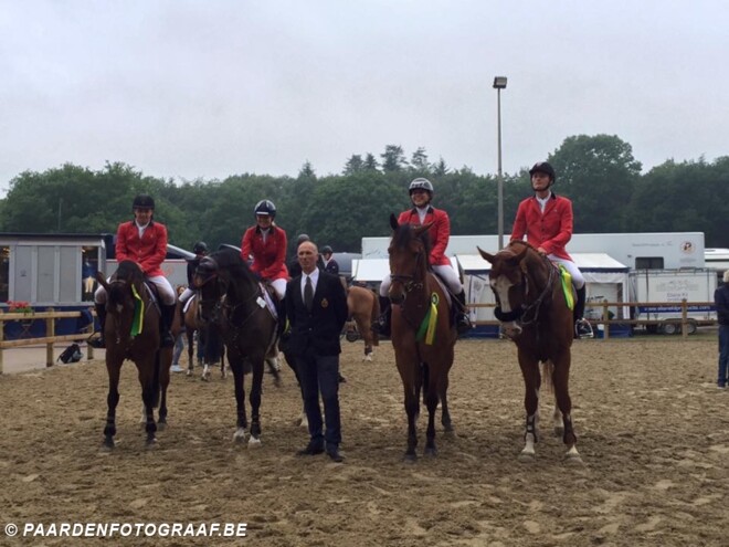 Young Riders tweede in landenprijs Wierden