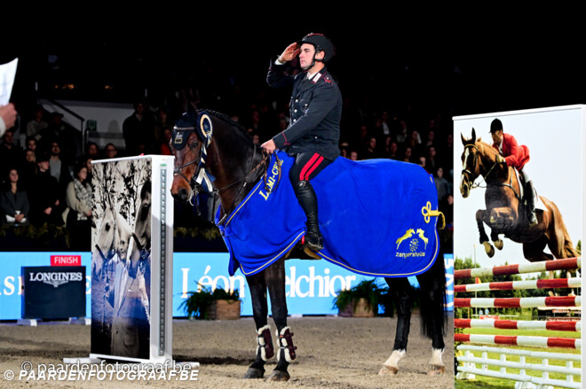 Crack Balou en Emanuele Gaudiano winnen Zangersheide Sires