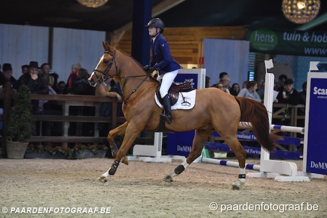 CSIYH1* Opglab.: Audrey de Bock op podium!