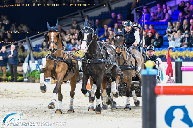 Boyd Exell wint eerste wedstrijd, Glenn Geerts foutloos in Mechelen