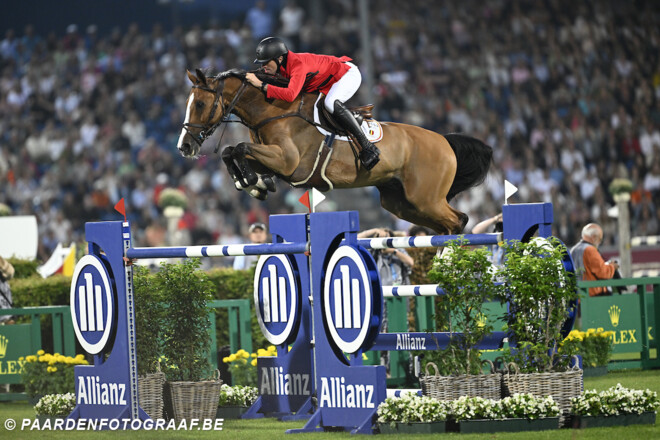 Gregory Wathelet springt de top 5 binnen in de CSIO5* GP van Abu Dhabi
