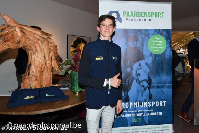 Thibeau Spits talent van het jaar