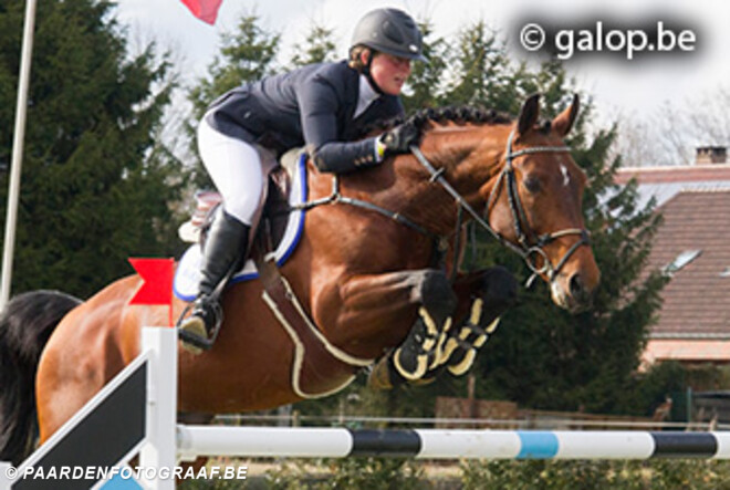 Karline De Brabander derde in 1.50m-proef Fontainebleau