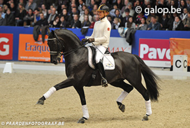 Gal voor Dujardin in CDI Rotterdam