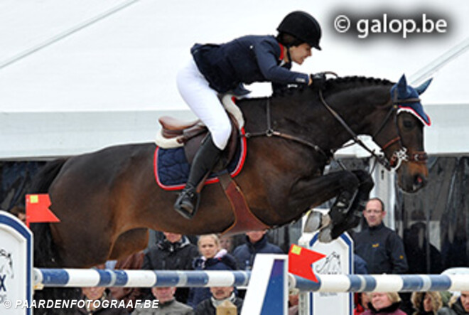 Voorn beste Nederlander in Asten dankzij Belgisch paard