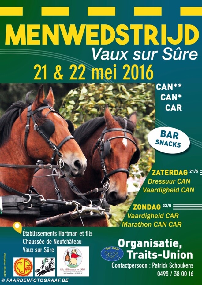 Vaux-sur-Sure, 21-22 mei, alle info