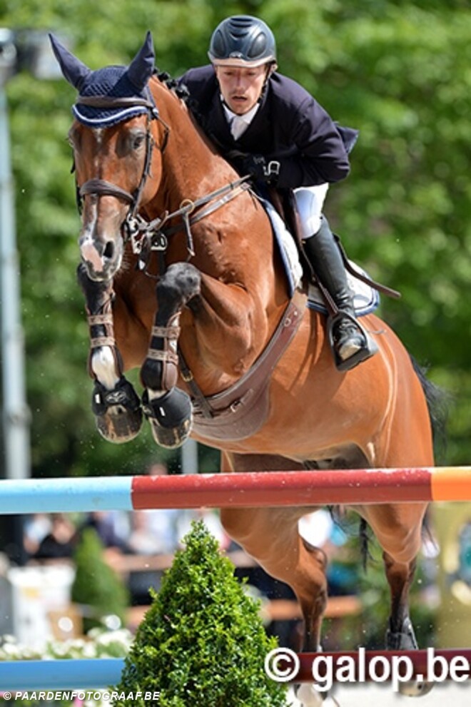 Thierry Goffinet start sterk op CSI WEN