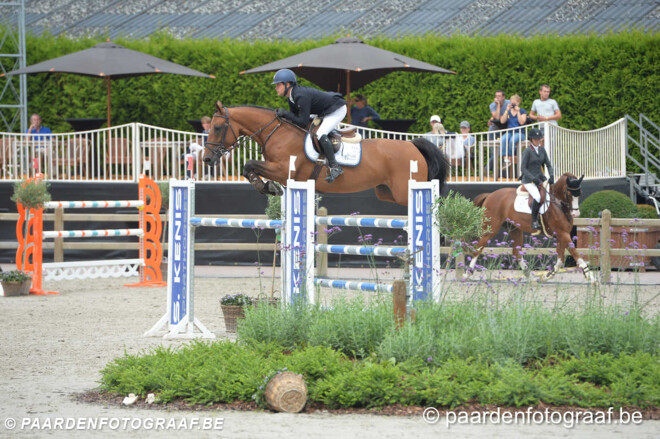 Lander de Bruyn springt naar 4de plaats in CSI2* GP van Knokke!