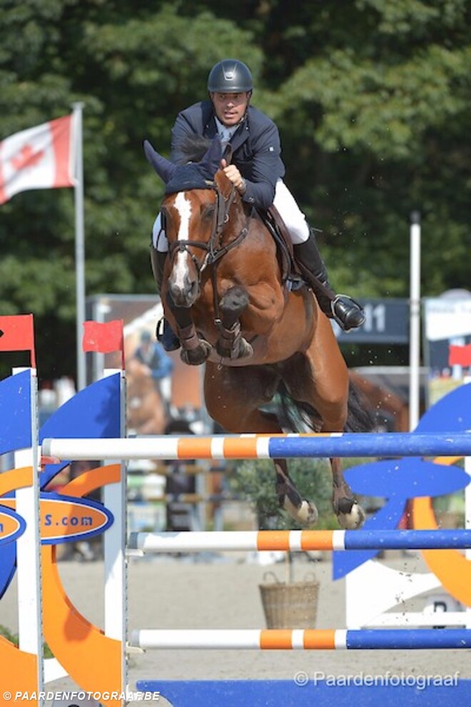 CSI3* Brussel: Vanderhasselt 2de!