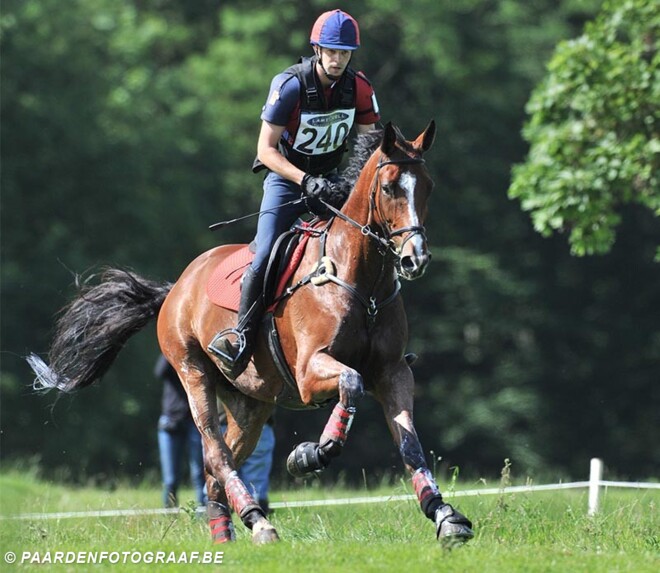 Wouter De Cleene Nationaal eventingkampioen