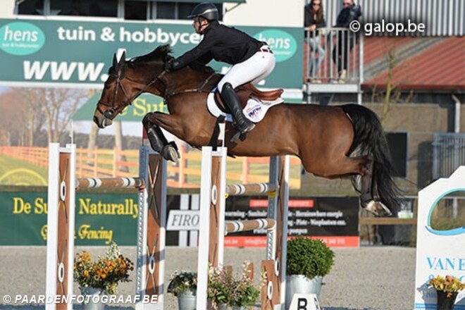 Jake Saywell wint Young Riders Lier