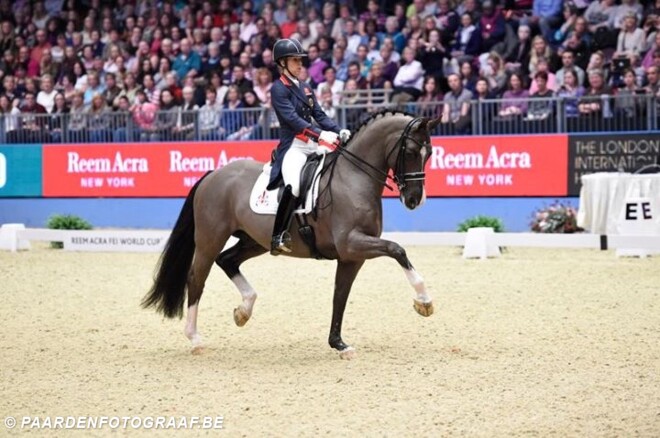 Titelverdedigster Dujardin pakt eerste proef